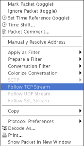 Follow TCP Stream